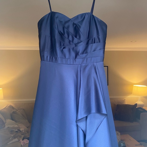 Strapless Betsy Adam, Navy Gown, Size 6, Original price $330 US, Asking $149 - Picture 2 of 9